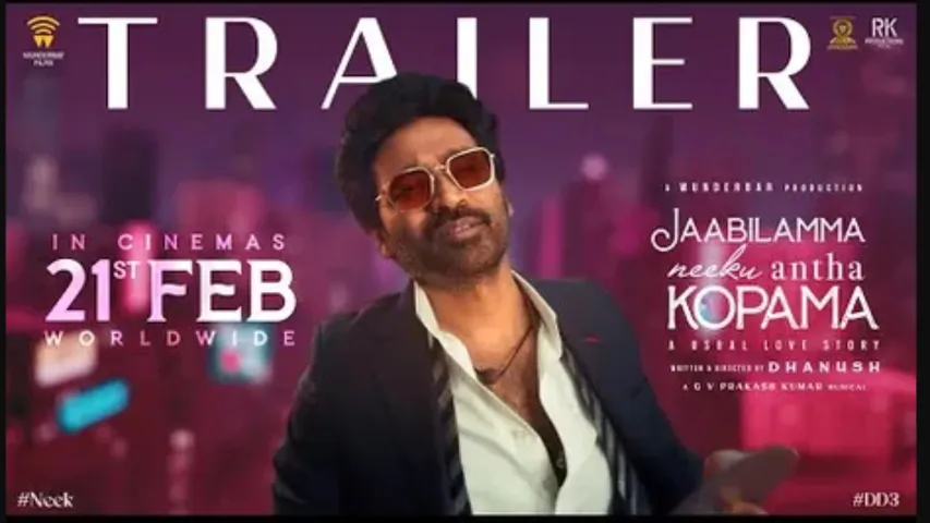 dhanush trailer
