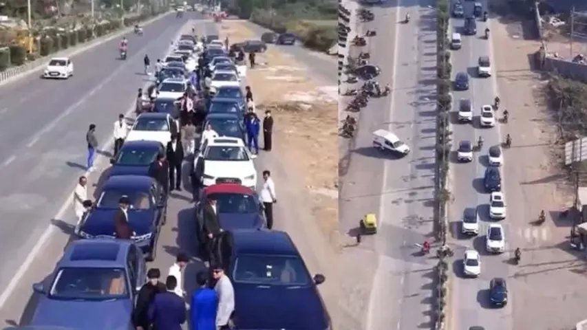 Teen Students In Surat Perform Stunts In Luxury Cars To Celebrate Farewell