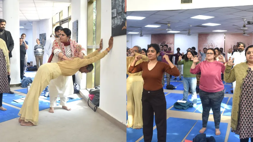 Yogic Management for Musculoskeletal Disorders in MDNIY Workshop