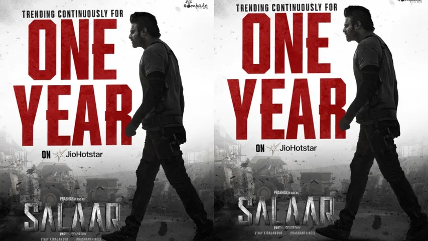 Salaar trending for year