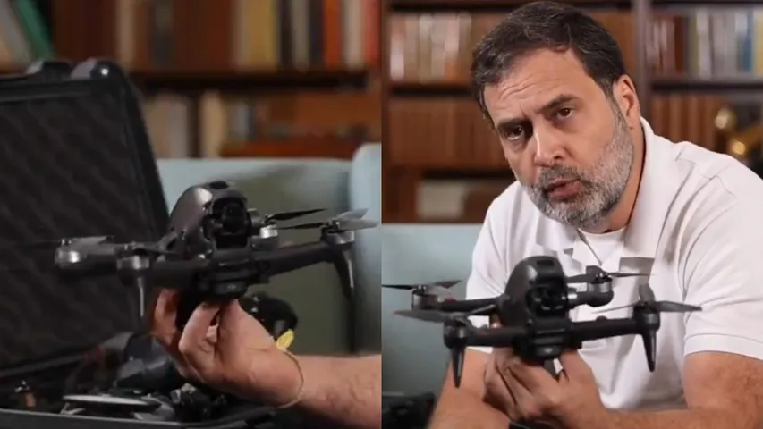 rahul gandhi drone 