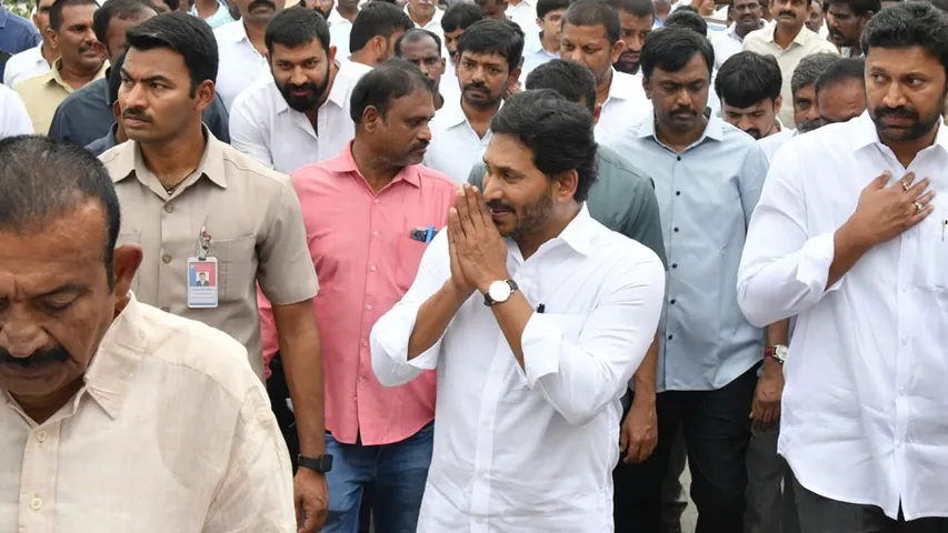 YS Jagan Tour