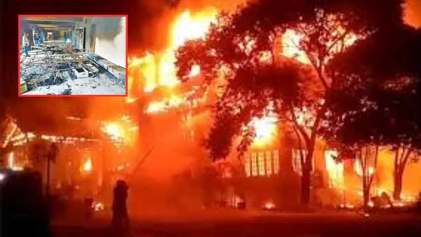 Krishna District Fire Accident in Gannavaram Orphanage 
