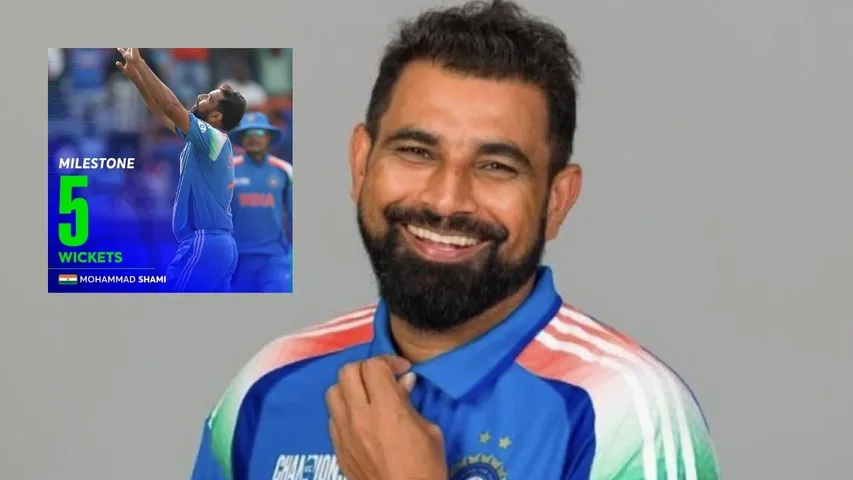 Mohammed Shami breaks Mitchell Starc's world record