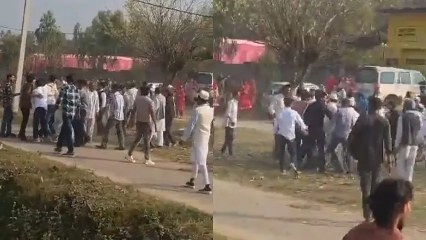 Massive Brawl Erupts At Wedding Over Food Service Delay In Uttar Pradesh