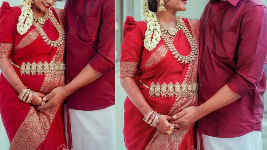 Sundari serial actress Gabriella shares her baby shower photos