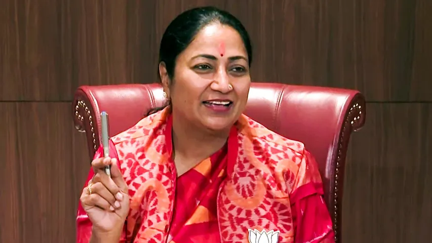 Delhi CM Rekha Gupta