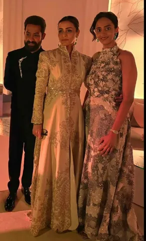ntr with wife at wedding