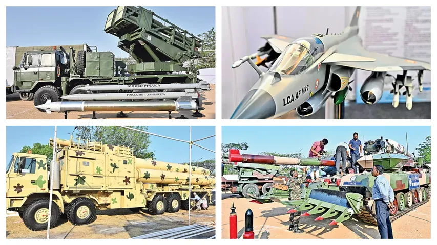  Defence exhibition at Gachibowli 