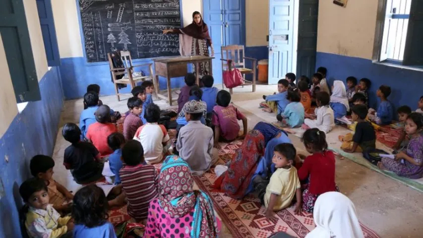 Urdu medium students in Telangana