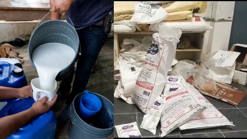 Adulterated milk