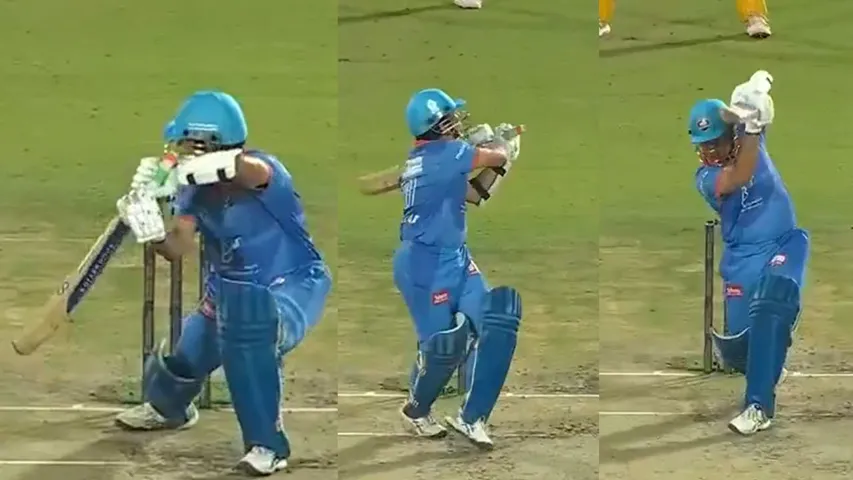 Sachin Tendulkar half century against Australia in International Masters League T20
