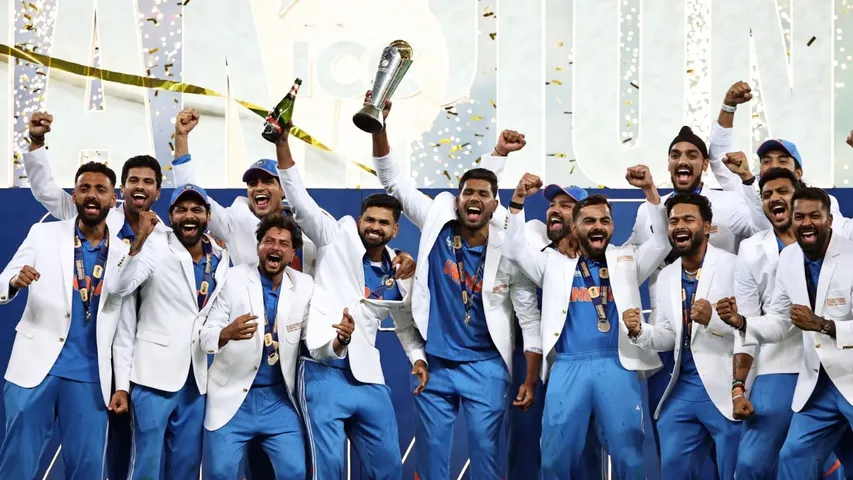 Why India Players Are Wearing White Blazers During Champions Trophy 2025 Presentation