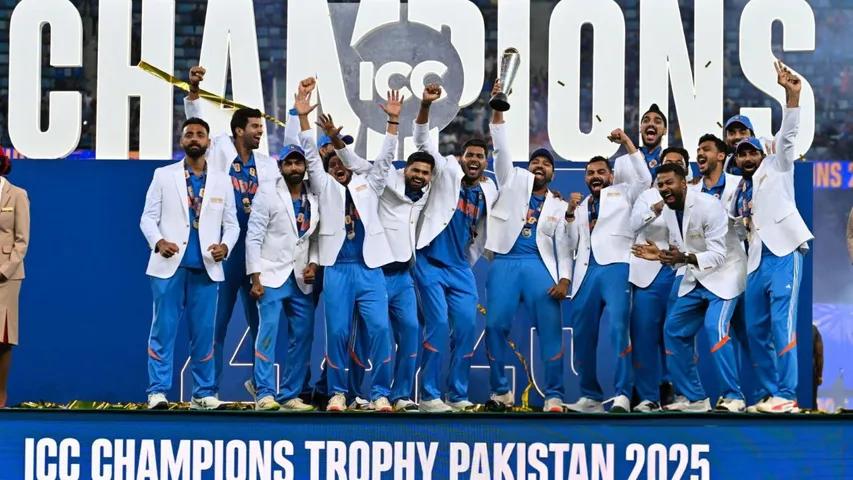Why India Players Are Wearing White Blazers During Champions Trophy 2025 Presentation (2)