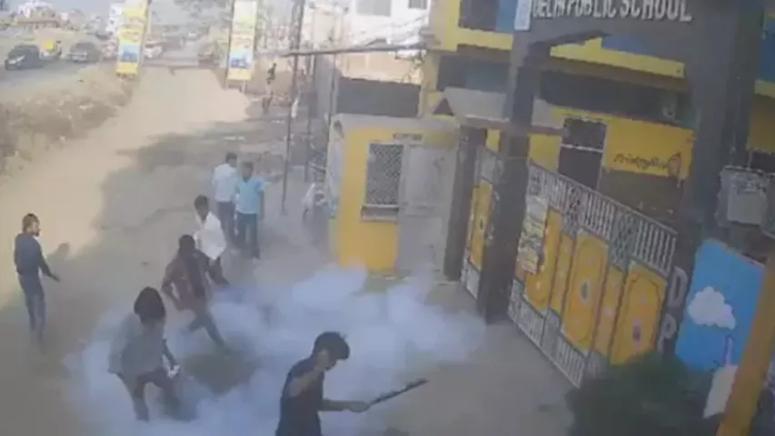 bomb attack on delhi public school