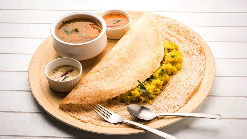 Buckwheat flour dosa