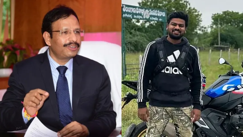VC Sajjanar warning to Bayya Sunny Yadav after sharing another video