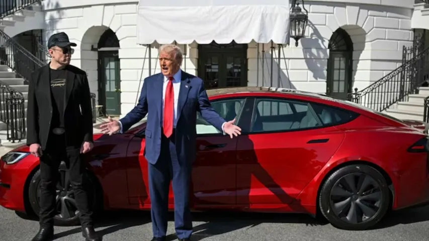 Donald Trump and Elon Musk