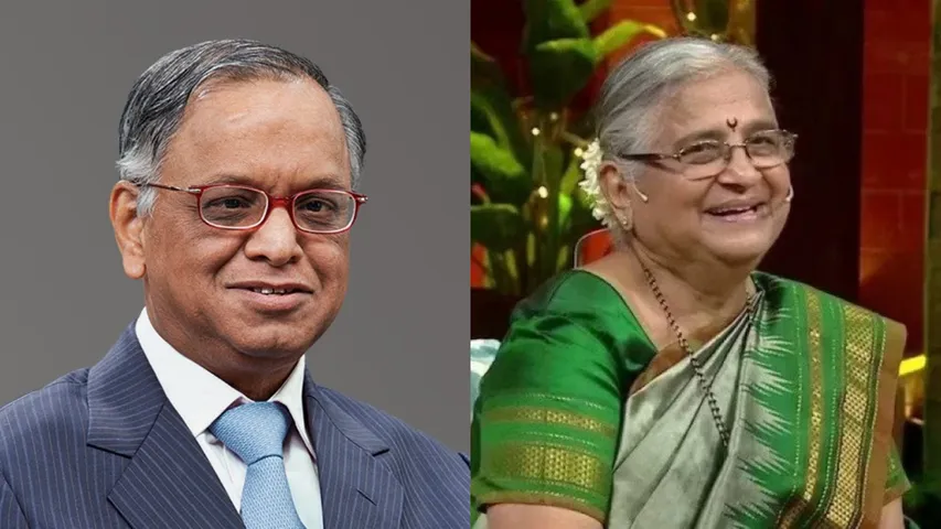 Narayana Murthi and Sudha Murthi 