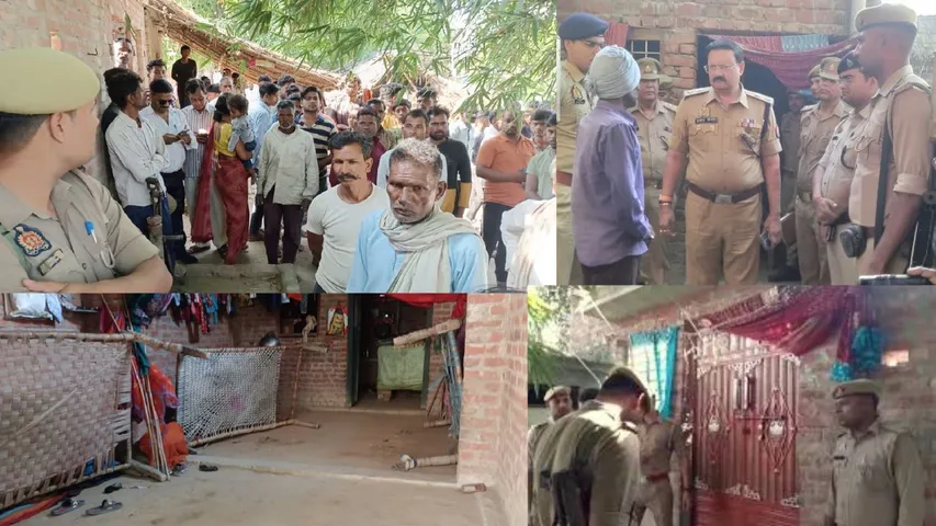 UP Shahjahanpur Man kills his 4 children and hangs himself (1)
