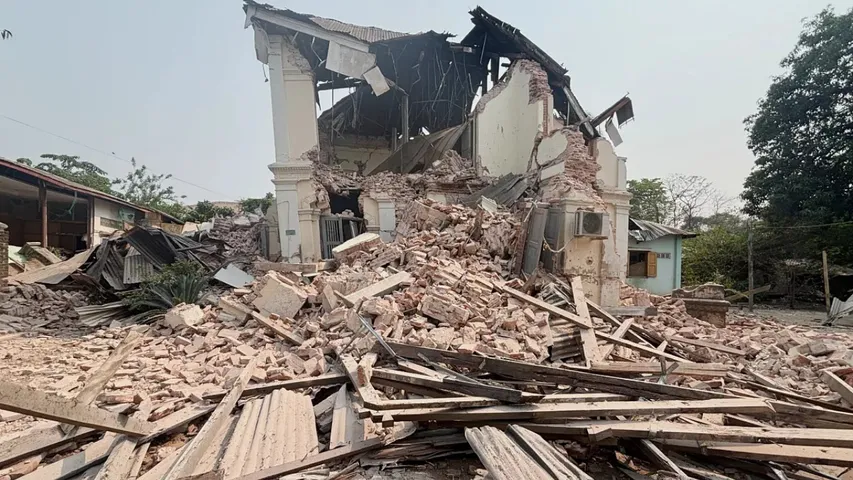 Earthquake in Myanmar