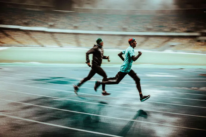 Running fast 