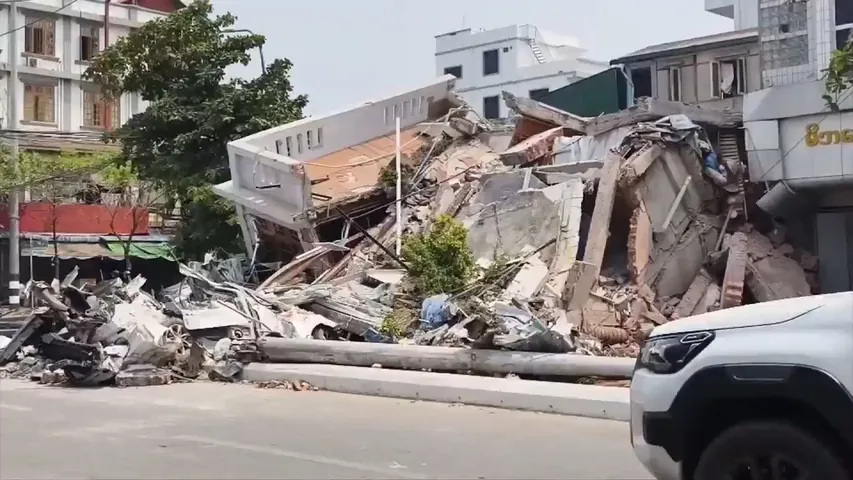 Earthquake in Myanmar