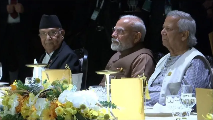 Modi Yunus dinner BIMSTEC 