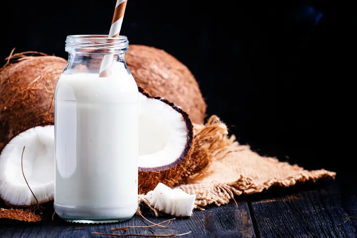 Coconut milk face 