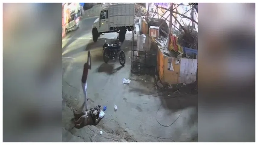 Husband attacks wife 