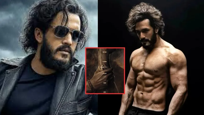 akhil akkineni new movie poster released