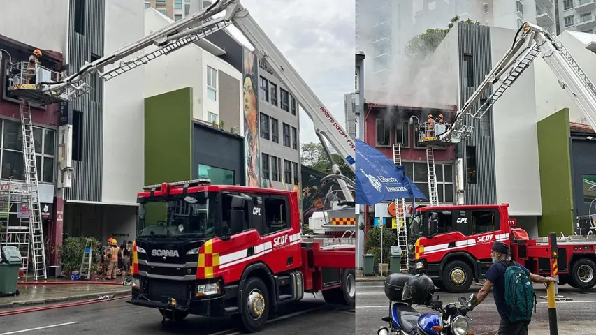 Fire Accident in pawan son school