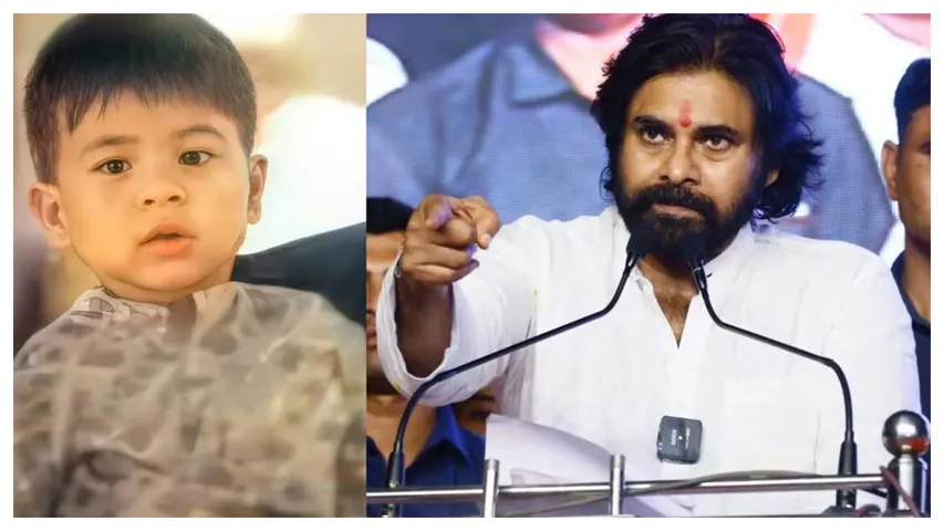 Pawan Kalyans Son Mark Shankar 