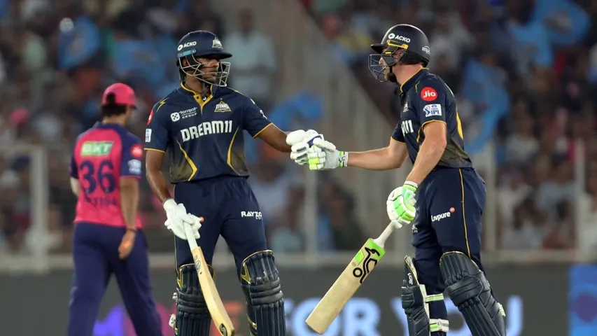 GT vs RR Live score IPL 2025