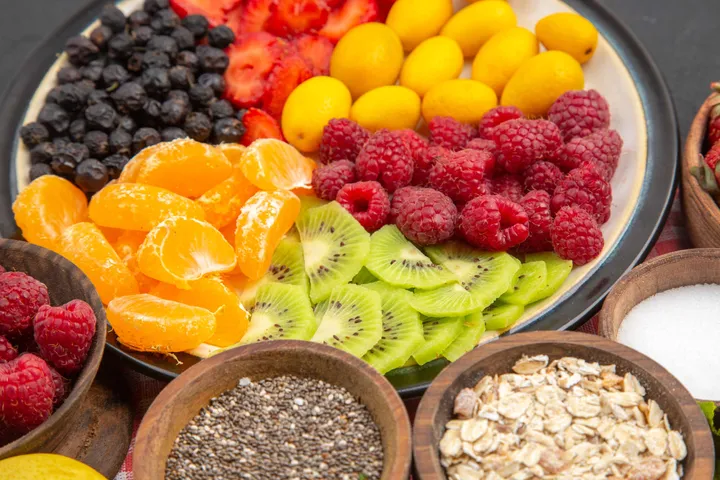 Foods high in fiber