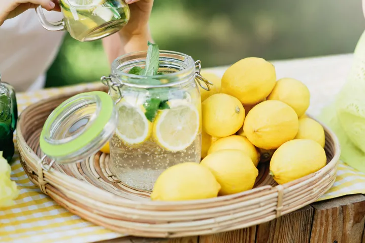 Lemon water