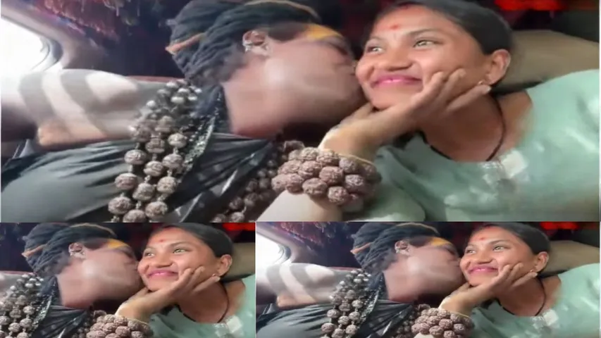 Aghori Kiss To Sri Varshini In Live