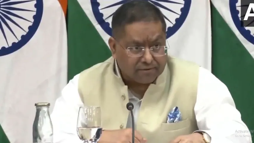 _MEA Spokesperson Randhir Jaiswal