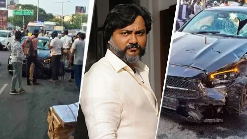 Actors Bobby Simha Car Rams Six Vehicles In Chennai 3 Injured Driver Arrested