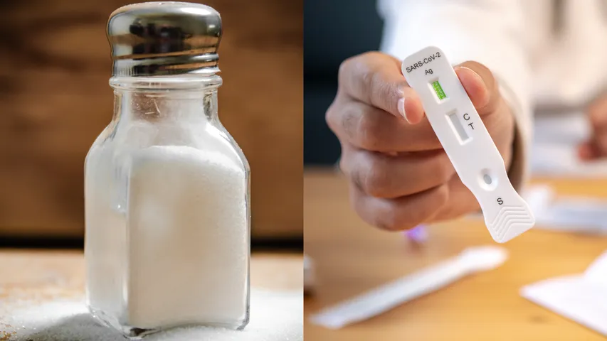 pregnancy test with salt