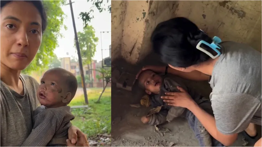 disha patani sister rescued a child