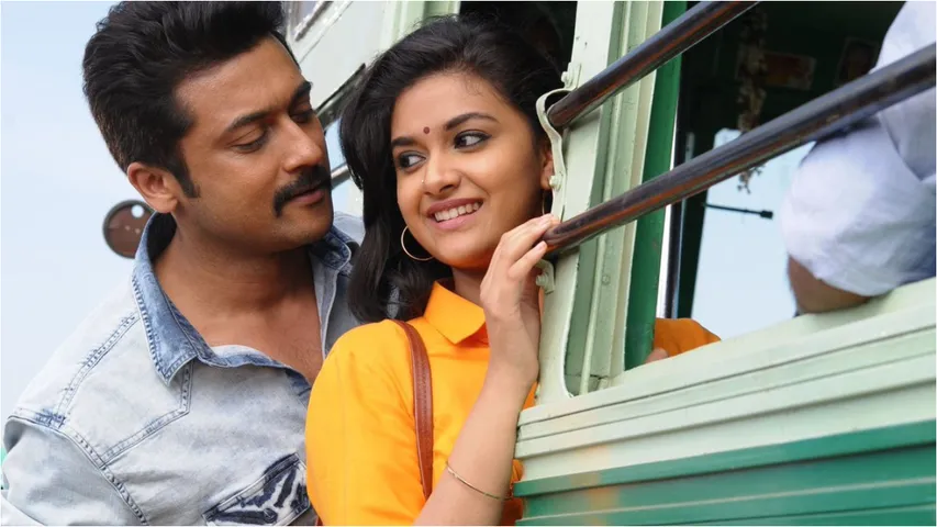 keerthi suresh with suriya in venky atluri movie 
