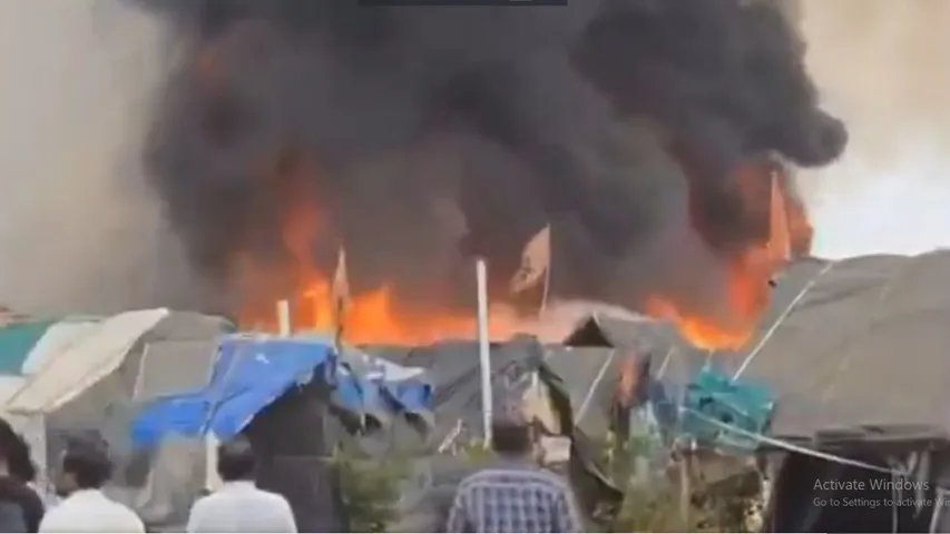 HYD Fire Accident