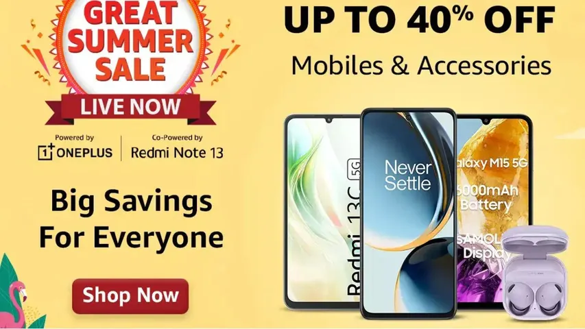Amazon Great Summer Sale 2025 mobile offers