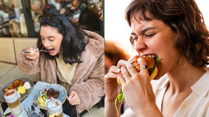 eating fast