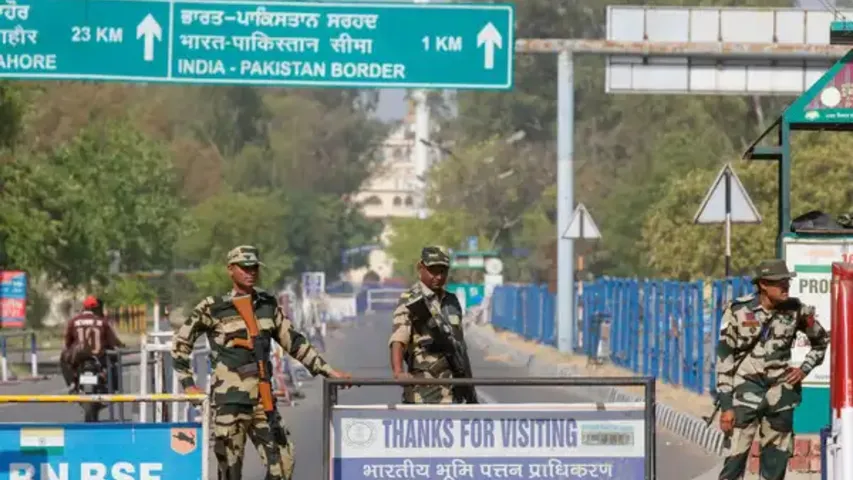 Attari Wagah border close