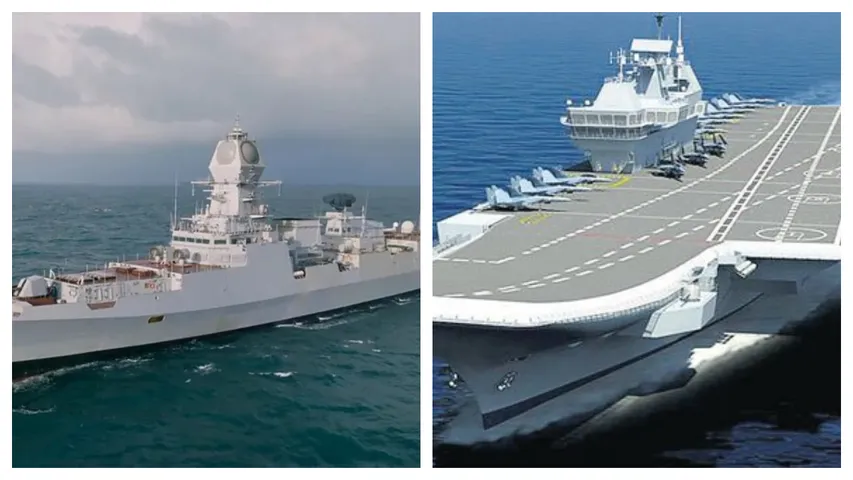 Warships enter the Arabian Sea