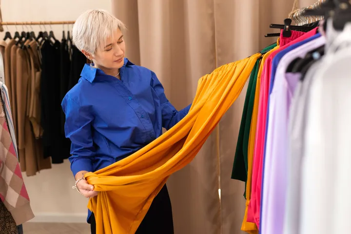 Colored clothes