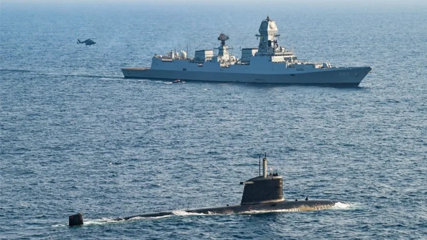 Indian Navy Trident post