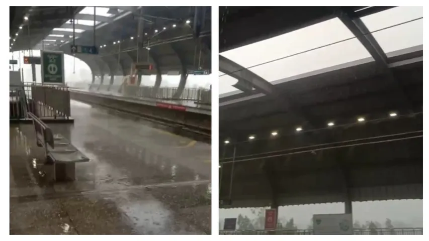 Heavy rain in Hyderabad